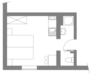Studio_floor plan